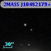 2MASS J10482179+1240323