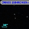 2MASS J10482419+1256525