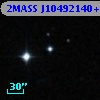 2MASS J10492140+3321298