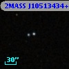 2MASS J10513434+3344158