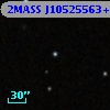 2MASS J10525563+3343419