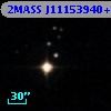 2MASS J11153940+1722313