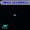 2MASS J11160411+1735050