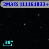 2MASS J11161033+1815434