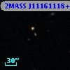 2MASS J11161118+1804527