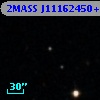 2MASS J11162450+1734327