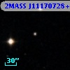 2MASS J11170728+1729444