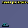 2MASS J11180087+1820167
