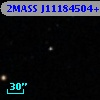 2MASS J11184504+1745467