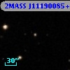 2MASS J11190085+1742076