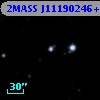 2MASS J11190246+1720217