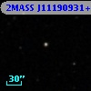 2MASS J11190931+1737537
