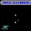 2MASS J11190939+1720396