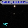 2MASS J11191582+1827422