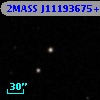 2MASS J11193675+1732045