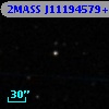 2MASS J11194579+1804546