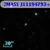 2MASS J11194793+1823437