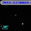 2MASS J11200669+1741065