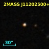 2MASS J11202500+1817217