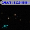 2MASS J11204588+1806559
