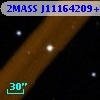 2MASS J11164209+5339416