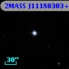 2MASS J11180303+5316377