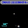 2MASS J11190474+5247257