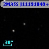 2MASS J11191049+5325270