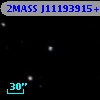 2MASS J11193915+5225301