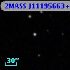 2MASS J11195663+5357593