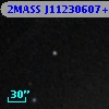 2MASS J11230607+4332523