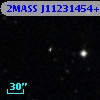 2MASS J11231454+4303476