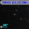 2MASS J11232206+4328259