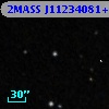 2MASS J11234081+4336295