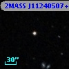 2MASS J11240507+4310237