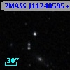 2MASS J11240595+4314522