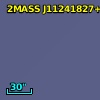 2MASS J11241827+4344014