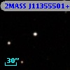 2MASS J11355501+3149584