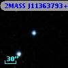 2MASS J11363793+3221014