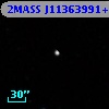 2MASS J11363991+3157523