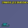 2MASS J11364104+3220057