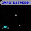 2MASS J11370330+3126285