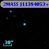 2MASS J11384053+3226016