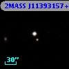 2MASS J11393157+3133059