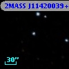 2MASS J11420039+5921355