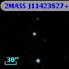 2MASS J11423827+6006574