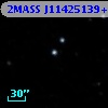 2MASS J11425139+5936026