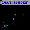 2MASS J11450025+5926217