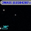 2MASS J11504207+5543077