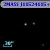 2MASS J11524115+0635058